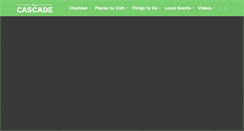 Desktop Screenshot of cascadechamber.com